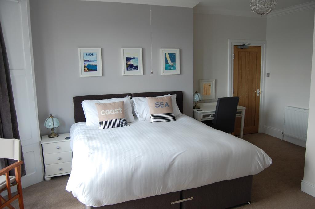 The Grosvenor Guest House Bude Exterior foto